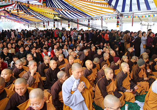 Hàng ngàn Phật tử tham dự Pháp hội Đại Bi Quan Thế Âm 2019.