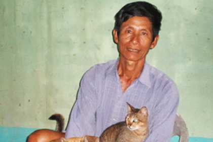 Thợ săn rừng U Minh hoàn lương vì con mèo rừng