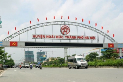 Hà Nội bàn việc đưa huyện Hoài Đức lên quận