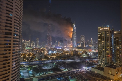UAE tăng cường các quy định phòng chống cháy nổ ở nhà cao tầng