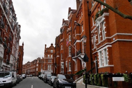 Giao dịch bất động sản tại Anh giảm sút do bất ổn kinh tế