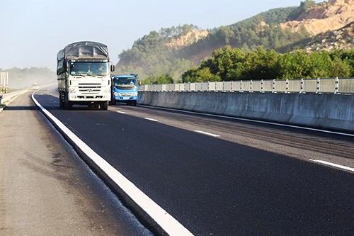 Cao tốc Đà Nẵng - Quảng Ngãi sẽ kết nối với các đoạn cao tốc sắp xây dựng. Ảnh: Đắc Thành. 