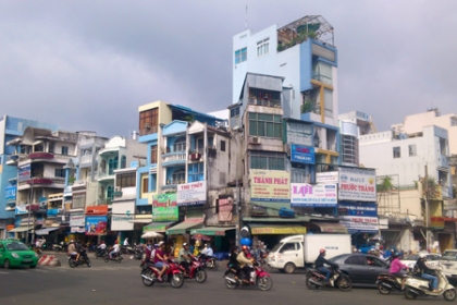 Giá thuê mặt bằng nhà phố tại Sài Gòn leo thang