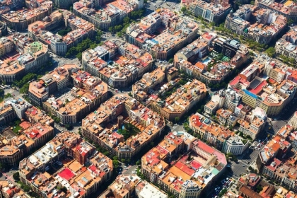 Ấn tượng với quy hoạch thành phố độc đáo nhìn từ trên cao