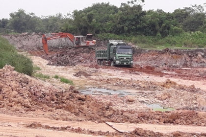 Bắc Ninh cấp quyền khai thác khoáng sản làm VLXD thông thường