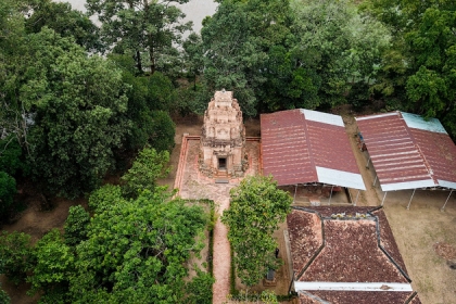Kiến trúc độc đáo của tháp cổ nghìn năm tuổi ở Tây Ninh