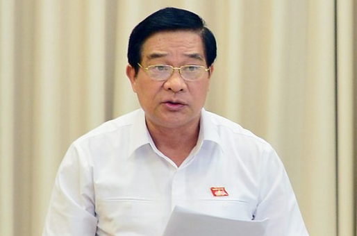 Chủ tịch Hội đồng dân tộc Hà Ngọc Chiến. Ảnh: Trung tâm báo chí Quốc hội