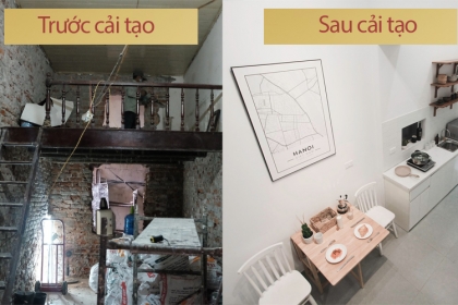 Chàng trai Hà Nội bỏ 200 triệu cải tạo căn nhà 16m² tại phố cổ theo phong cách tối giản Scandinavian