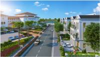 Kiến trúc Hy Lạp trong tiểu khu Nguyệt Quế Vinhomes Riverside - The Harmony