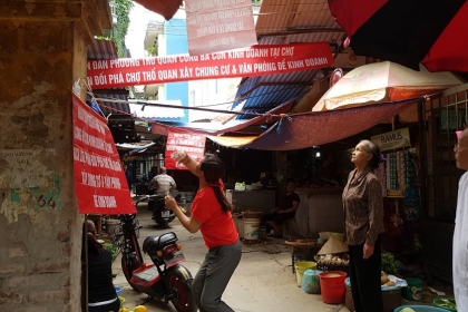 Thu hồi chợ làm khu thương mại, trăm tiểu thương Hà Nội bối rối