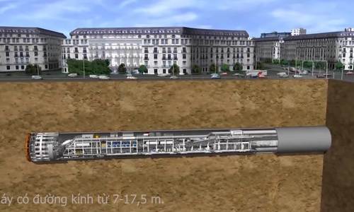 Máy đào hầm khổng lồ tuyến Metro hơn tỷ USD ở thủ đô vận hành thế nào?