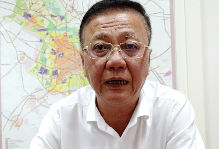 Ông Nguyễn Thanh Toàn - Phó giám đốc Sở Quy hoạch Kiến trúc TP HCM. Ảnh: Hà An.