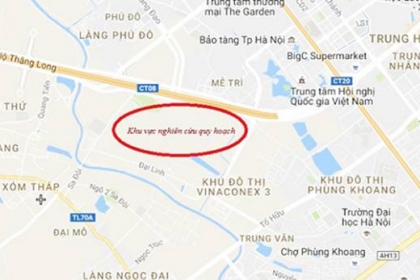 Hà Nội: Duyệt nhiệm vụ quy hoạch chi tiết Khu chức năng đô thị Nam đại lộ Thăng Long