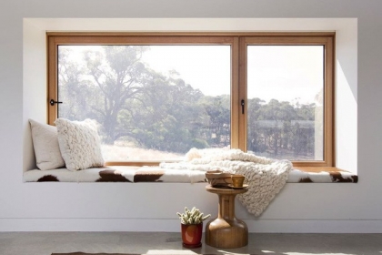 Ghế nghỉ bên cửa sổ - ý tưởng tuyệt vời để có góc thư giãn đẹp ngay trong nhà