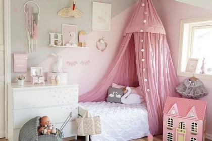 Nếu có con gái, nhất định ba mẹ nên trang trí phòng cho bé đẹp như thế này