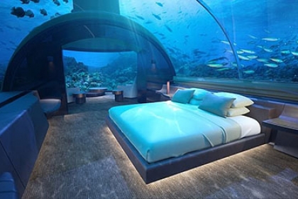 Maldives khai trương biệt thự khách sạn đầu tiên dưới biển