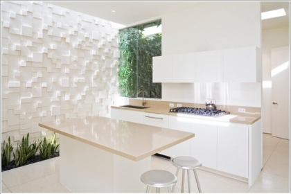 8 ý tưởng thiết kế tường nhà bếp ấn tượng