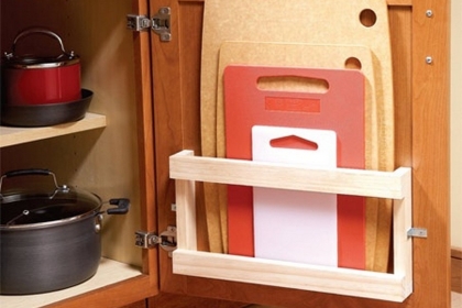 9 cách tận dụng cánh cửa tủ bếp để lưu trữ đồ