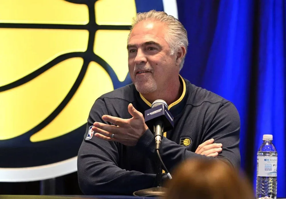 Pacers president of basketball operations Kevin Pritchard.